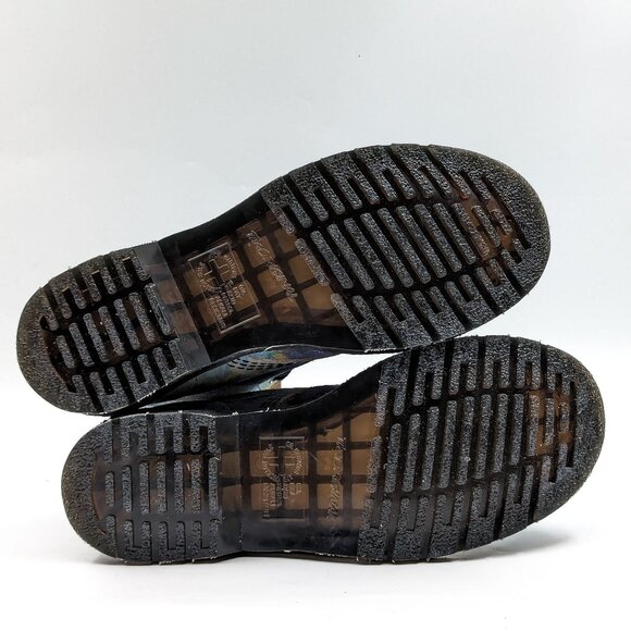 Dr. Martens Multicolor Tie-Dye Combat Boots - Picture 7 of 12